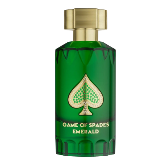 Decant Game of Spades Emerald